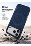 Apple iPhone 18 Pro 5G 2026 Magsafe Knitted Texture TPU Flexweave Woven Fabric Magnetic Case Cover - 5
