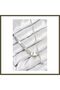 Silver-Colored Women's Necklace with Rice Snake Design and Adjustable Chain BX