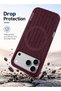 Apple iPhone 18 Pro Max 5G 2026 Magsafe Knitted Texture TPU Flexweave Woven Fabric Magnetic Case Cover - 5