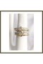 4-Piece Women's Ring Set with Mixed-Color Zircon Stones, BX