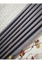 LIGHT GRAY 1X3 TIGHT-PLEATED DRAPERY CURTIN, SINGLE PANEL 12488 - 4