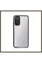 غطاء سيليكون متوافق مع هاتف Redmi Note 11، مع حماية للعدسة - أسود BX.