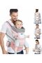 Axooms Baby Carrier with Hip Seat - Multi-Functional Baby Backpack Carrier for Newborns to Toddlers (0-36 Months), Ergonomic & Breathable with Adjustable Waist Strap (Pink) - 2