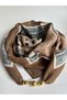 Magnetic Cotton-Textured Square Scarf (67x67)
