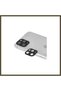 iPhone 11 Pro Max Compatible Pers Aluminum Camera Lens - Black BX