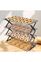 4-Tier collapsible cooling rack for baking,Folding Cooling Grid,Adjustable Stackable Roasting Cooking Drying Wire Cooling Rack for Cookies Baking - 2