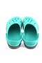 Green high sole slippers - 4