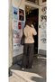 High Collar Buttoned Cashmere Jacket - 6