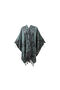 Petrol Green Women's Poncho - 2