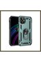 iPhone 12 Mini Compatible Case: Sofia Ringed Silicone Cover - Green BX