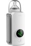 Portable Bottle Warmer for Travel, Travel Bottle Warmer, Fast Heating (13-24 Minutes), Rechargeable Milk Warmer, Accurate Temperature Control, Up to 55 degrees Celsius