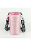 Pink Satin Water Bottle and Thermal Thermos Cover with Fiber Lining - 3