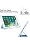 iPad 6th Generation Case, iPad 5th Generation Case with Pencil Holder, Premium Folio Folding Stand Smart Auto Wake/Sleep Protective Tablet Cases Cover for Apple iPad 9.7" 2018/2017, Sky Blue - 5