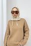 Striped Knit Balaclava Hat 94-22169