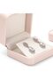 Pink PU Leather Small Earring Gift Box - 4