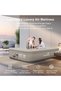 Air Mattress with USB Rechargeable and Removable Built-in Pump Queen Air Bed Anti-Puncture Durable Blow up Mattress Great for Home and Travel - 2