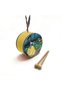 Snow White Unprinted Leather Children's Drum (Ages 1–5) - Yellow - 3