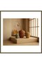 3D-Printed Set of 3 Oak Acorn-Shaped Lidded Boxes with Fluted Decorative Storage Jars—Sonbaha BX