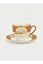 I Flower Embroidered 2-Person Porcelain Coffee Cup Set 90 ml from Freezen Store - 4