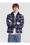 I STANDART Fit Plush Stand-Up Collar Men’s Melton Coat from Freezen Store