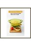 Acrylic Green Pasta Colander & Vegetable and Fruit Colander BX