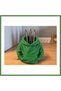 3D-Printed Hooded Sweatshirt Pencil Holder - Desktop Organizer - Green HB006