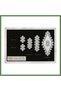 5-Piece Living Room Set with Linen Lace Tablecloth and Table Runner Set, Bridal Set, Lavinya Model HB006