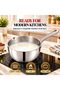 Majestic Stainless Steel Milk & Sauce Pan, (1.2 Ltr) Sandwich Bottom, Cool Handle, Ideal for Heating Milk, Sauces, Soups, and More, Durable Construction, Easy Pour Spout (17cm) - 4