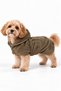 Double-Layer Bouclé Fabric Hooded Dog Bathrobe – For Drying After a Bath - 6