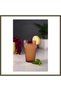 Acrylic Plum Single Long Glass & Water/Soft Drink Glass, 400 ml (Not Glass) BX