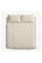 Washable Flannel 3 Pieces Bedding Set, Versatile Boho Bedroom Decor