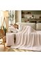 Modern Boho Design Flannel Bedding Set 3PCS, Soft Warm Bed Set - 4