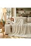 طقم مفروشات سرير من الفلانيل الناعم والدافئ، 3 قطع، منسوجات غرف نوم بوهيمية - 4