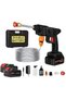 48V High-Pressure Water Sprayer 2 Batteries - Car Washing Machine 5M Range Cordless Portable Electric High Pressure Washer Gun for Cars, Bikes, Patios, Floor Cleaning & Garden Watering