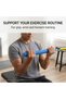 FlexBar Tennis Elbow and Grip Strength Trainer, 12 Inch Natural Rubber Resistance Bar for Forearm Strengthening, Grip Training and Exercise, Individually Packed, Yellow Red Green Blue - 4
