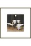 Kayla Cream-Gold 5-Piece Linen Lace Tablecloth Table Runner Set for the Living Room BX