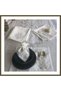 Tableware Set: Mimoza Gardenia Linen Dinner Set, 160x260 Table Set, 26-Piece Table Runner Set BX
