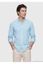 Turquoise Regular-Fit Woven Classic Shirt