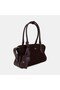 Women's "Acı Kahve" Mini Charm Accessory Suede-Textured Shoulder Bag - 2