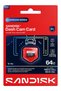 Dash Cam 64GB 100/40MB/s microSDXC V30 Car Camera Memory Card SDSQQNR-064G-GU6SN - 2