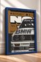 Dot-Print Retro German Race Car Framed Art Print Car Poster Wall Decor OTO187 - 2
