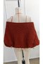 Women's madonna collar patterned cuff balloon knit blouse - 5