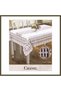 Chanel Gardenia Modal Cream-Cream 160x260 cm Elegant Decorative Tablecloth BX