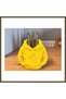 3D-Printed Hooded Sweatshirt Pencil Holder - Desktop Organizer - Yellow BX