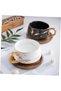 Marble Coffee Mug - 300 ml - White - 3