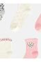 Patterned Girls' Socks 5-Pack (W6) - 2