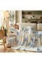 Modern Boho Design Flannel Bedding Set 3PCS, Soft Warm Bed Set - 4