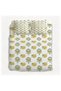 Premium Quality Flannel Bedding 3Pcs, Boho Style Decorative Bed Set