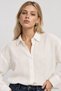 Embroidered Transitional Muslin Shirt LHF0038 Ecru