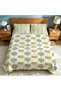 Premium Quality Flannel Bedding 3Pcs, Boho Style Decorative Bed Set - 3